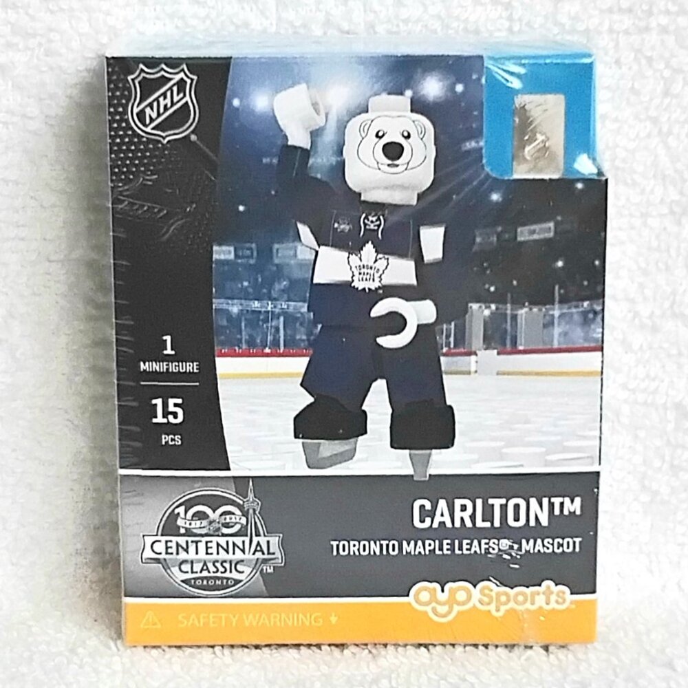Sealed 2016 NHL Carlton Mascot Mini Figure Gen 3 Series 4 by OYO Sports!!